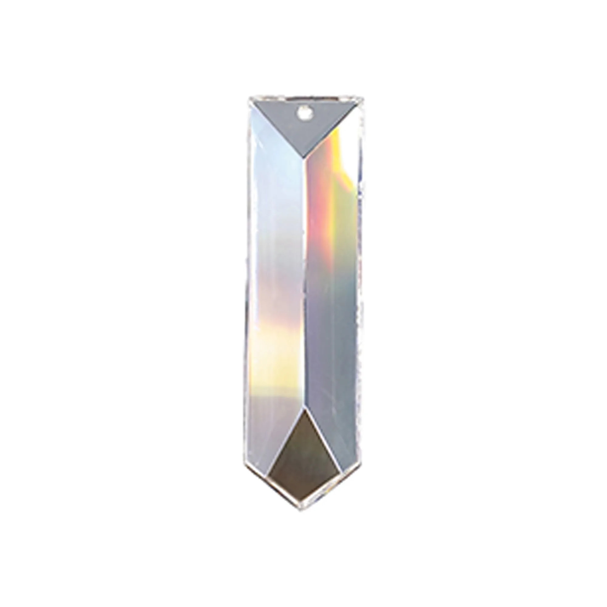 Crystal Pointed Rectangle Without Ring 63mm C70020  Diyas Crystal Droplet